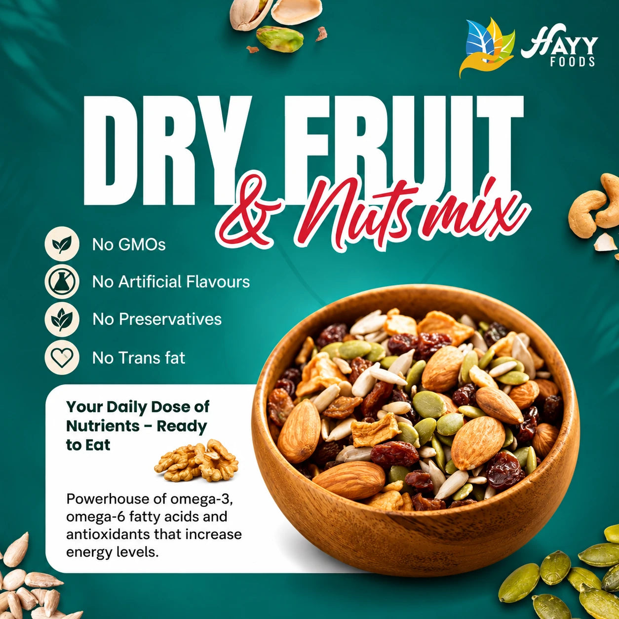 Dry Fruits Nuts Seeds Mix